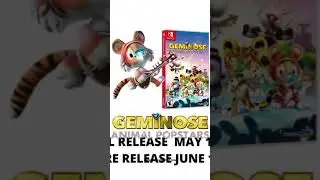 Geminose: Animal Popstars Nintendo Switch Game Release #nintendoswitch #shorts