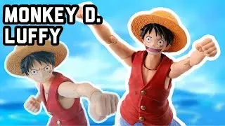 SH Figuarts One Piece Monkey D. Luffy Romance Dawn Action Figure Review Tamashii Nations Bandai