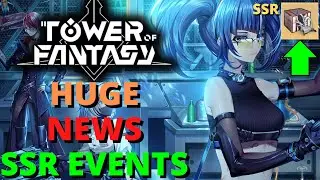 Tower Of Fantasy Глобальные новости БЕСПЛАТНЫЙ выбор персонажей SSR События и награды