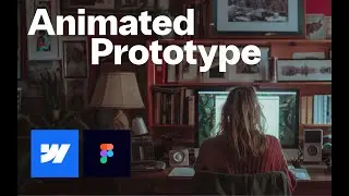 How to Add Animated Prototypes to Webflow Portfolio(No coding needed)