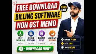 How to download free gat billing software | Free Billing Software in Excel vba | #FreeDownload #ag
