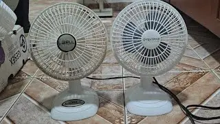 Ventiladores de mesa LiBELL Slim 15cm e Ventimais VMTV20CPP02 20cm 