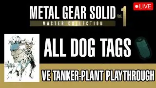 🔴 LIVE - METAL GEAR SOLID 2 MASTER COLLECTION VE DOG TAG PLAYTHROUGH!