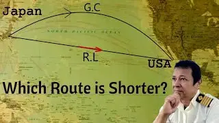 Great Circle Sailing Vs Rhumb Line sailing