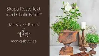 M&aring;la rosteffekt med Annie Sloan Chalk Paint.