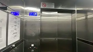 1970's Electra (mod.) traction elevator at 15 Kinneret/Metzada st. - Bnei Brak, IL.