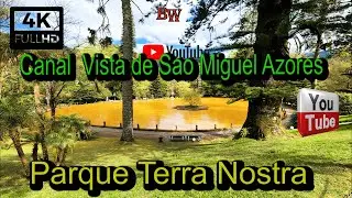 Parque Terra Nostra Sao Miguel Azores 4k