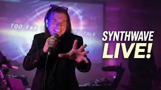 TOO FAR TO TALK &ndash; Eric Bettens (Live Synthwave Performance) | From ONE MORE LIFE Concert