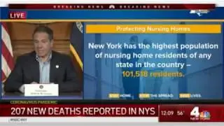 Coronavirus Update: Gov. Cuomo Lays Out New Rules For Nursing Homes