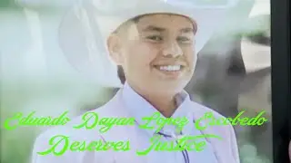 Hector Santiago Jr. pleas NOT GUILTY for the Murder of 15 yr. old Eduardo Dayan Lopez Escobedo