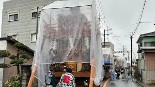 佐原の大祭　全町内　のの字　2024.7.12 大和商会前