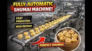 Fully Automatic for Siomai Siew Mai Khorkhog #machine #dumplingmaker #shumai