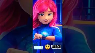 Future AI Girl Shows High-Tech Hologram Watch 🤯