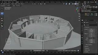 Blender Beginner Models A Golem In An Arena, Final Part