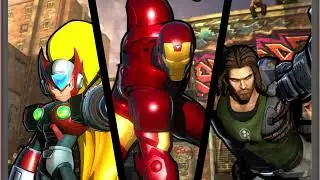 Requested ULTIMATE MARVEL VS. CAPCOM 3 Team I am not a Robot Arcade Gameplay