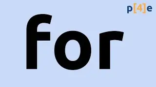 The for Loop