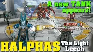 Summoners War - Halphas, the Light Lich, is a Leeching Tank!
