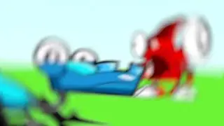 Flurr accidentally slaps flain with his tail. #mixels