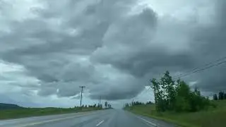 Intercepting Tornado Capable Cariboo BC Severe Storm - June 26, 2024
