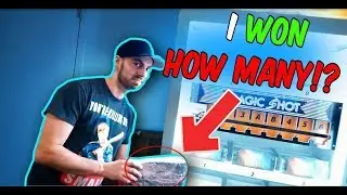 I Won This Many Arcade Tickets On This Impossible Arcade Game! ArcadeJackpotPro