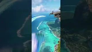 Mauritius&rsquo; Underwater Waterfall | Nature&rsquo;s Optical Illusion