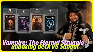 Unboxing VTES Deck Trilha dos Cathari