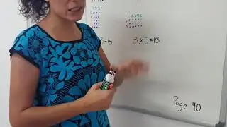 Multiplication table #3, pages 36,39 and 40