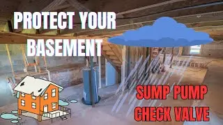 Sump Pump Check Valve Replacement/Installation (Zoeller) EASY | How To