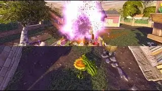 Plants vs. Zombies: Garden Warfare - Split Screen (All Maps, Xbox One)