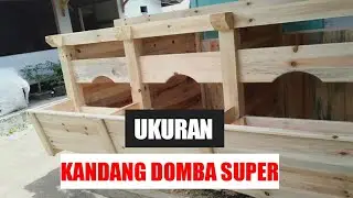 REVIEW PEMBUATAN KANDANG DOMBA GARUT SUPER