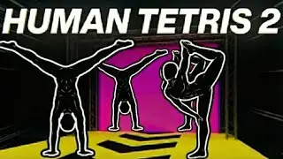 HUMAN TETRIS CO-OP | High Energy Immersive Warm-up Cardio Game - Episode 2