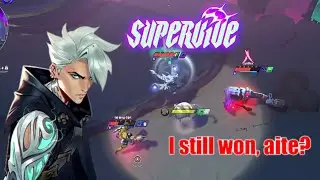 A win's still a win, right? | Supervive | Jin gameplay (Alpha WIP) | PvP highlights