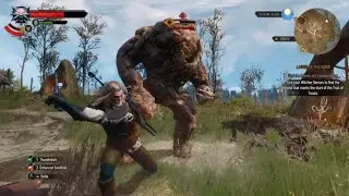 The Witcher 3 Next Gen Combat Gameplay | Xbox Series S