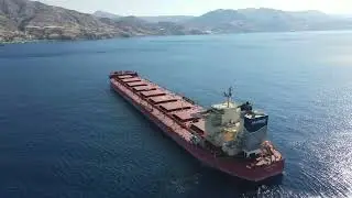 Sneak Peek: MV Knightship at Kali Limenes, Crete | Capesize Vessel 178,978 DWT