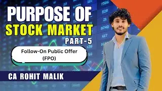 FPO: Follow-on/Further Public Offer #stockmarket #stocks #charteredaccounted #ca #ipo #fpo