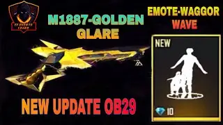 NEW M1887 SKIN 👽| LEGENDARY M1887 SKIN IN FREE FIRE | #ffeventsleaks #freefirearena #newm1887skin