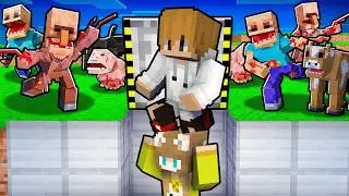 Parasite vs Doomsday Bunker - Minecraft ( Tagalog )