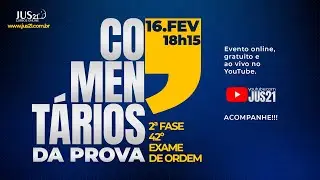 Coment&aacute;rios da Prova de  2&ordf; Fase   42&ordm; Exame de Ordem