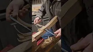 How the BEST axe handles are made. #woodworking #axe #carving #asmr #craft #craftsman #woodcarving