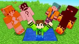 Я НЕ МОГУ ТРОГАТЬ ЗЕЛЁНЫЙ ЦВЕТ в MINECRAFT!