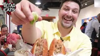 Delicious salsa-drenched sandwich Torta Ahogada at Roho Pork and Bread (Texas Eats)