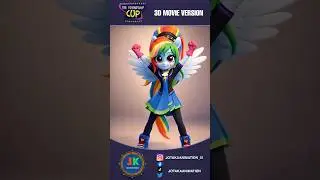 #equestriagirls Recree los personajes en 3D y con Sora y Grok #mylittlepony #aivideo #ai #mlp