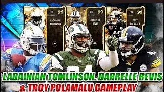 ULTIMATE LEGEND TROY POLAMALU, DARRELLE REVIS & LADAINIAN TOMLINSON GAMEPLAY! MADDEN 23