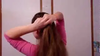 Diagonal inside out french braid.