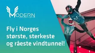 Fly i Norges st&oslash;rste, sterkeste og r&aring;este vindtunnel!