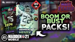 BoB PACKS for LTD Most Feared Players! - Madden Mobile 21