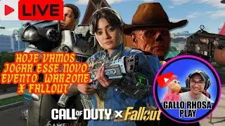 🔥 WARZONE x FALLOUT ☢️ | NOVO EVENTO INSANO + GAMEPLAY AO VIVO!