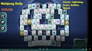 Mahjong 1/13/26