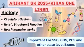 Biology (V-16) : Circulatory System : Structure and Function of Heart || How Pacemaker works