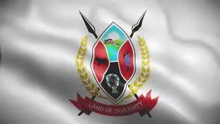 Narok County Flag Waving Animation